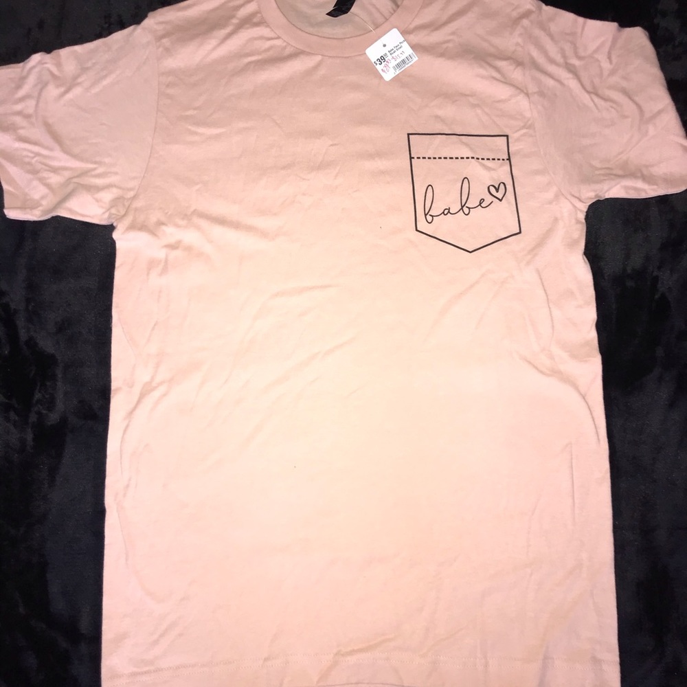 Blush NWT pink t shirt